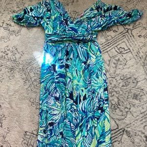 Lilly pulitzer parigi maxi dress medium